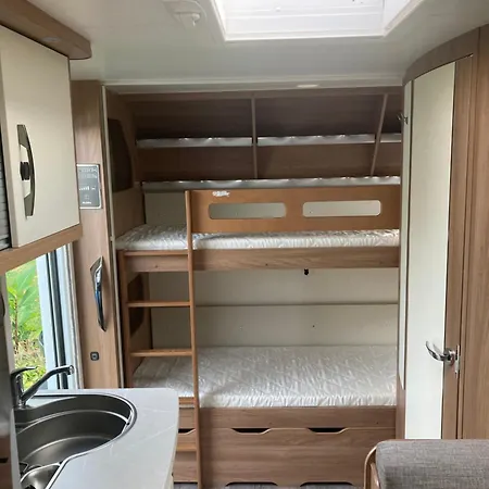 Wohnwagen Am Camping